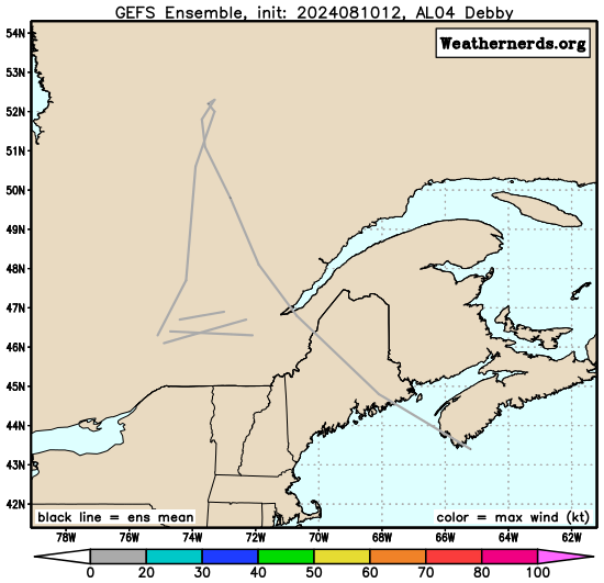 EURO/GFS Ensembles from WeatherNerds