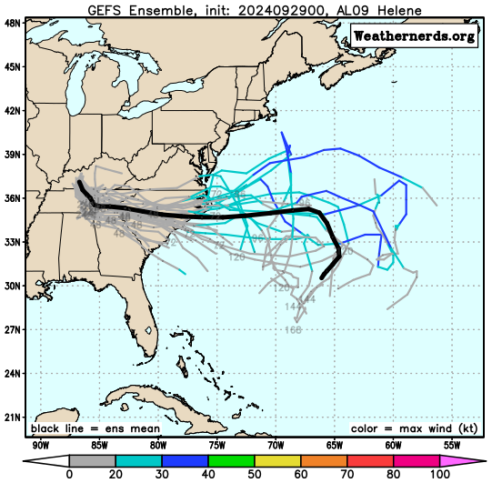 EURO/GFS Ensembles from WeatherNerds