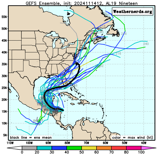 EURO/GFS Ensembles from WeatherNerds