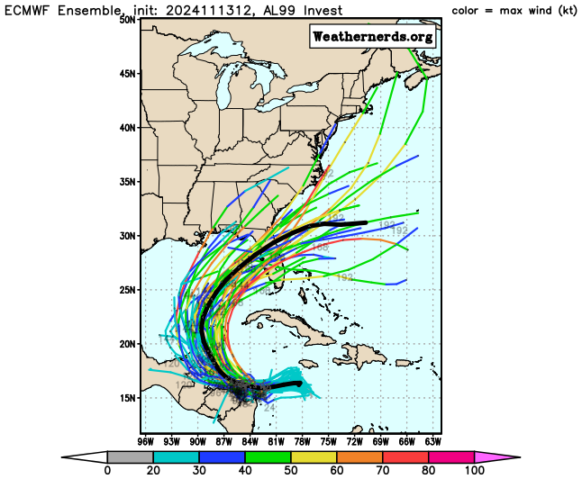 EURO/GFS Ensembles from WeatherNerds