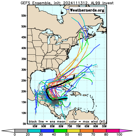 EURO/GFS Ensembles from WeatherNerds